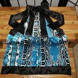 🦇😎 Vanity 😎🦇 Sexy Halter Satiny Shiny 🖤